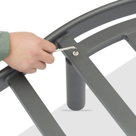 Gotland Lounge, комплект мебели c кофейным столом антрацит/серый 0302-0306-72-160 Тик Алюминий BRAFRITID (Brafab) Gotland Lounge, комплект мебели c кофейным столом антрацит/серый