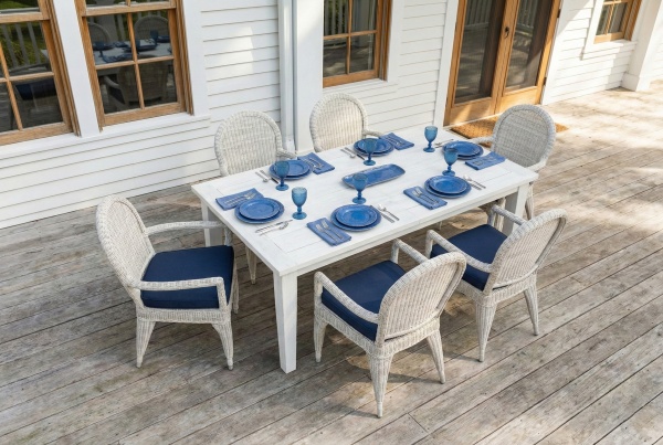 Хага, кресло, серо-белый, искусственный ротанг