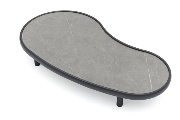 Gotland Lounge, комплект мебели c кофейным столом антрацит/серый 0302-0306-72-160 Тик Алюминий BRAFRITID (Brafab) Gotland Lounge, комплект мебели c кофейным столом антрацит/серый