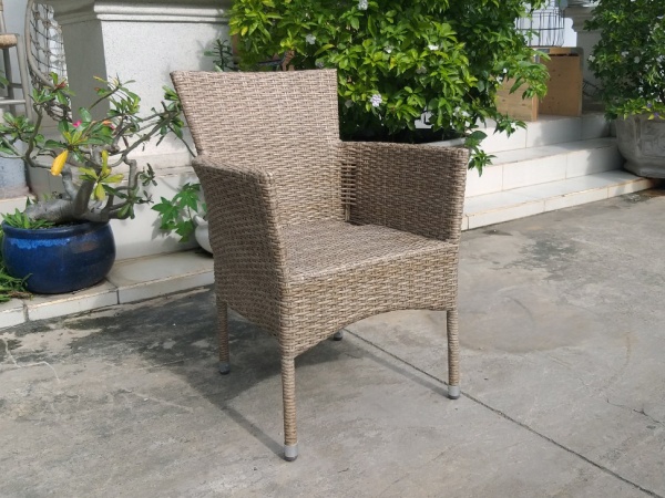 Кресло Diana, натуральный 2264-53-2 Искусственный ротанг Azzura Кресло Diana, натуральный